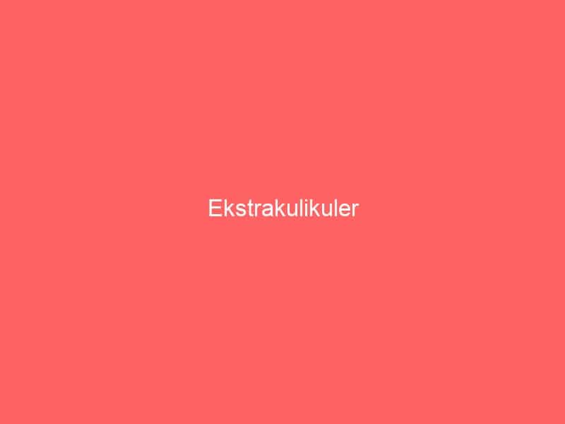 Ekstrakulikuler