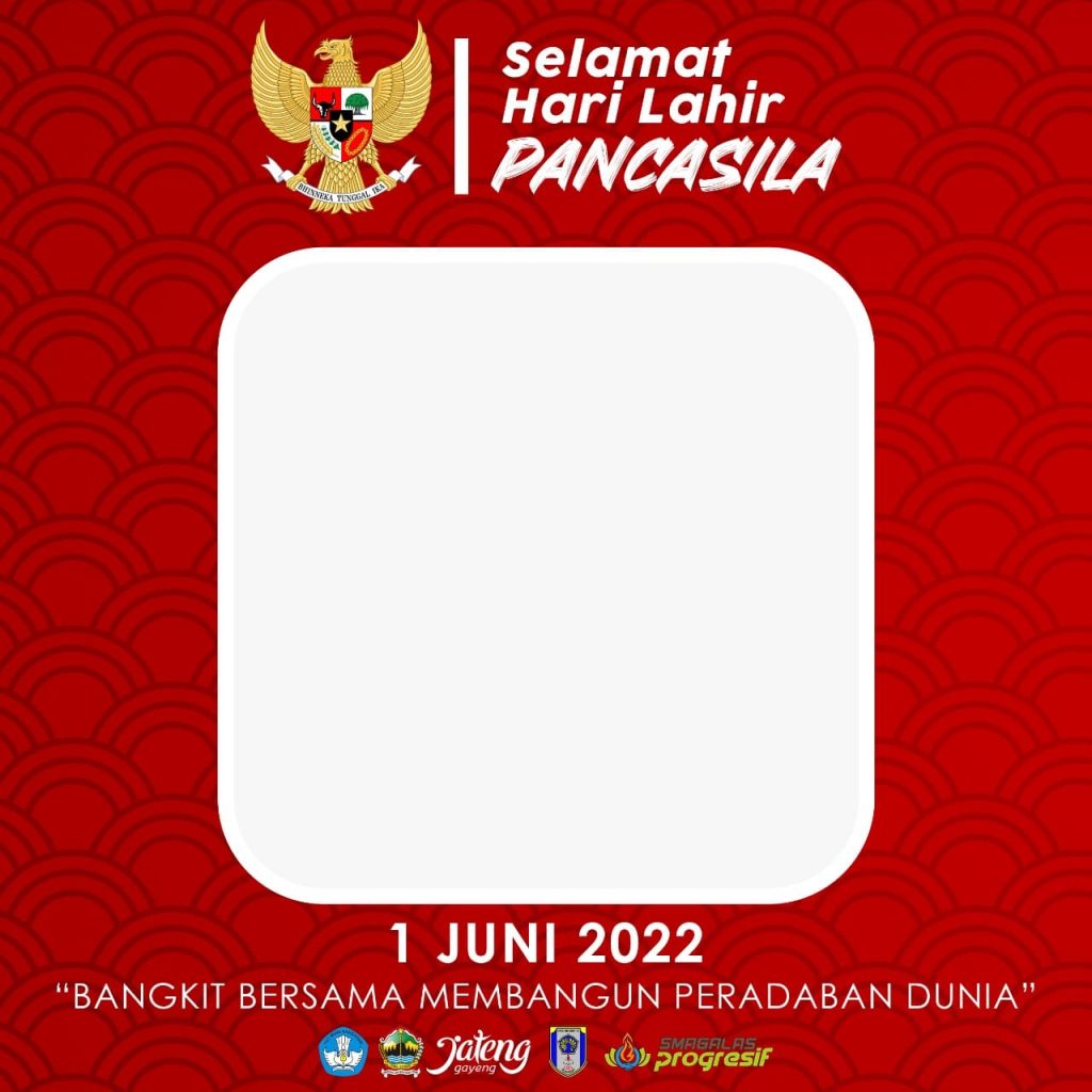 Twibbon Hari Lahir Pancasila SMAN 13 Semarang 2022